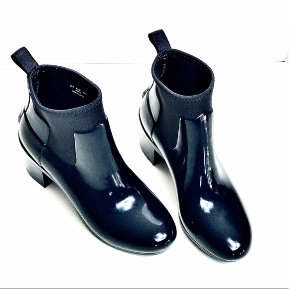 LAST! NWT 5 Star Hunter Slim Refined Mid Heel Rain - Picture 2 of 8